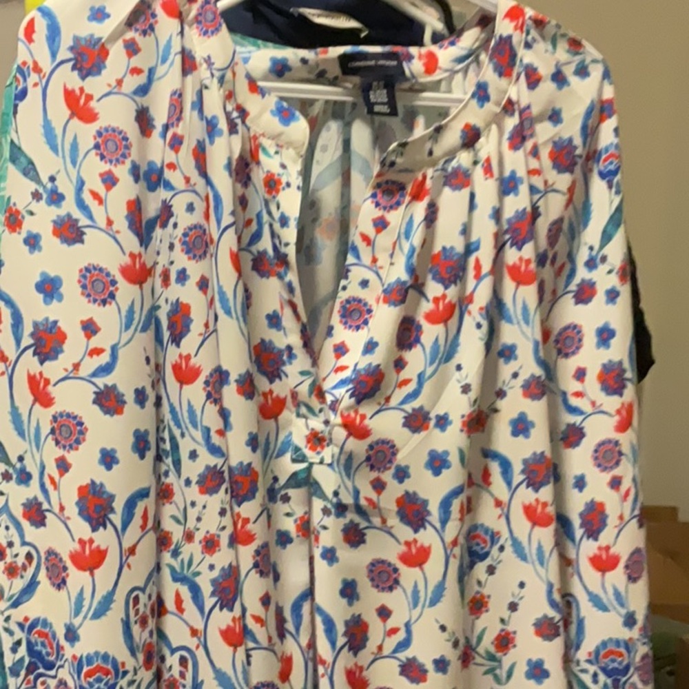 Adrienne Vittadini Blouse Long Sleeve no tags